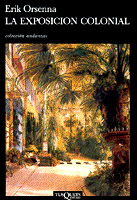 Portada de La Exposicin Colonial (Premio Goncourt 1988)