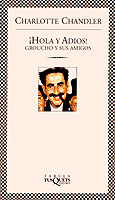 Portada de Hola y adis! Groucho y sus amigos (Fbula)