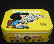 Portada de Caja metlica de Mafalda