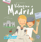 Portada de Valentina a Madrid (Ed. Catalana)