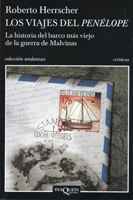 Cover of The voyages of the Penlope. The story of the oldest ship in the Malvinas War